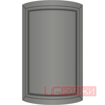 Фасад Эмаль Матовая 19мм Престиж Классика 71 полукруглый R300 высота 357-716мм