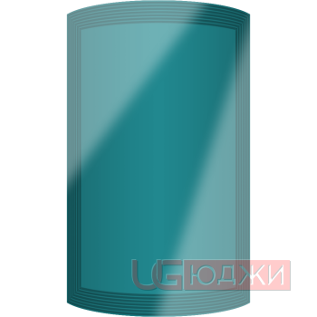 Фасад Эмаль Глянец 19мм Престиж Модерн 77 полукруглый R300 высота 717-916мм