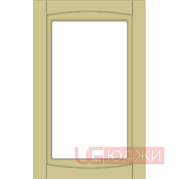 Фасад Эмаль Матовая 19мм Престиж Классика 66 Витрина