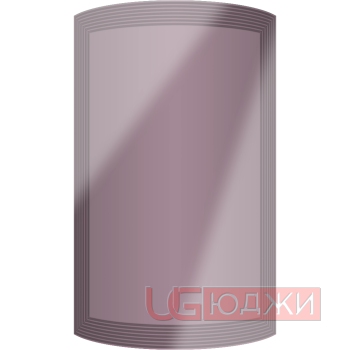 Фасад Эмаль Глянец 19мм Престиж Модерн 77 полукруглый R300 высота 717-916мм