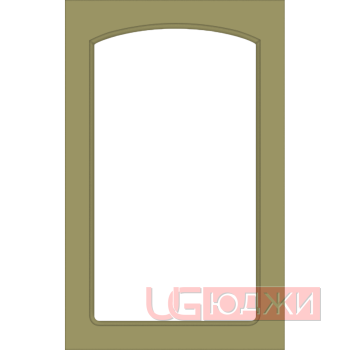 Фасад Эмаль Матовая 19мм Стандарт 11 Витрина