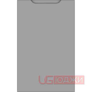 Фасад Эмаль Матовая 19мм Интегрированная ручка V5