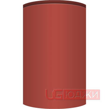 Фасад Эмаль Матовая 19мм Интегрированная ручка V1 полукруглый R300 высота 717-916мм