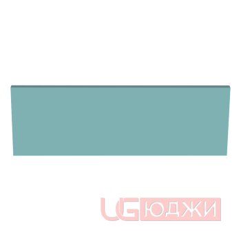 Цоколь прямой Эмаль Матовая 2300х150х19мм