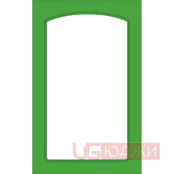 Фасад Эмаль Матовая 19мм Стандарт 11 Витрина