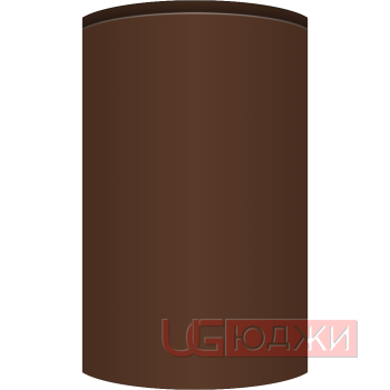 Фасад Эмаль Матовая 19мм Интегрированная ручка V1 полукруглый R300 высота 357-716мм