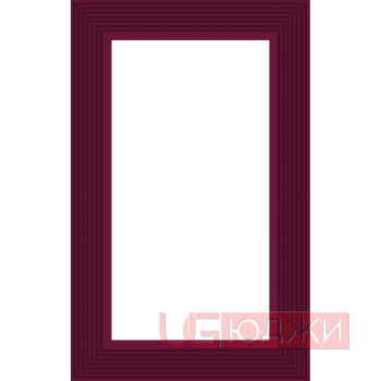 Фасад Эмаль Матовая 19мм Престиж Модерн 77 Витрина