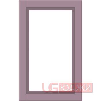 Фасад Эмаль Матовая 19мм Престиж Классика 67 Витрина