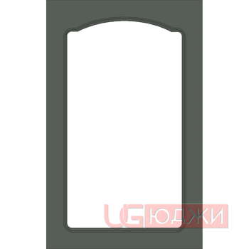 Фасад Эмаль Матовая 19мм Стандарт 3 Витрина