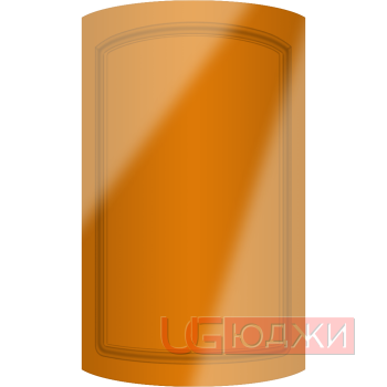 Фасад Эмаль Глянец 19мм Стандарт 11 полукруглый R300 высота 717-916мм