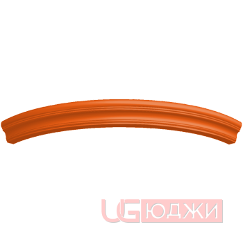 Карниз верхний прямой Эмаль Матовая 2400х60х80мм