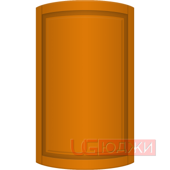 Фасад Эмаль Матовая 19мм Престиж Классика 67 полукруглый R300 высота 357-716мм