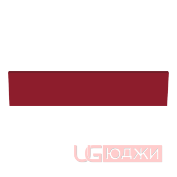 Цоколь прямой Эмаль Матовая 2300х100х19мм