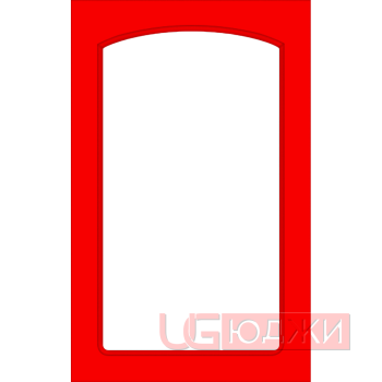 Фасад Эмаль Матовая 19мм Стандарт 11 Витрина