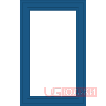 Фасад Эмаль Матовая 19мм Престиж Модерн 75 Витрина