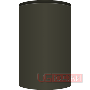 Фасад Эмаль Матовая 19мм Интегрированная ручка V1 полукруглый R300 высота 717-916мм