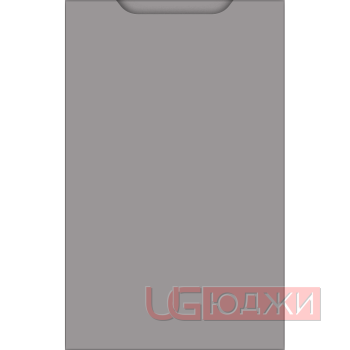 Фасад Эмаль Матовая 19мм Интегрированная ручка V5