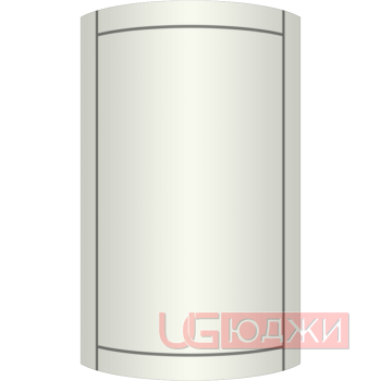 Фасад Эмаль Матовая 19мм Стандарт 6 полукруглый R300 высота 717-916мм