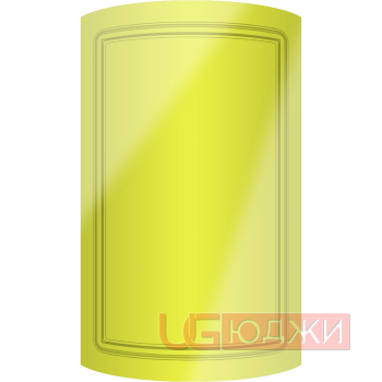 Фасад Эмаль Глянец 19мм Стандарт 1 полукруглый R300 высота 717-916мм