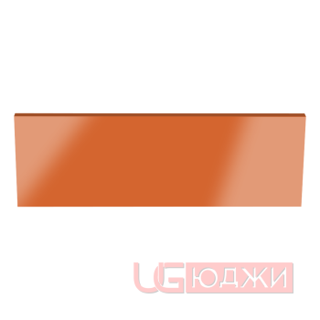 Цоколь прямой Эмаль Глянец 2300х150х19мм