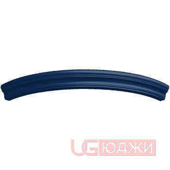 Карниз верхний прямой Эмаль Матовая 2400х60х80мм