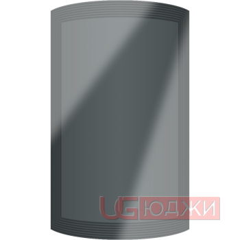 Фасад Эмаль Глянец 19мм Престиж Модерн 77 полукруглый R300 высота 717-916мм