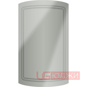 Фасад Эмаль Глянец 19мм Стандарт 1 полукруглый R300 высота 717-916мм