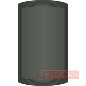 Фасад Эмаль Матовая 19мм Престиж Модерн 77 полукруглый R300 высота 357-716мм