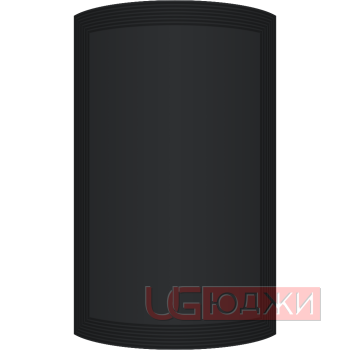 Фасад Эмаль Матовая 19мм Престиж Модерн 77 полукруглый R300 высота 357-716мм