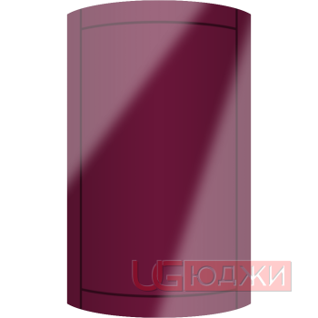 Фасад Эмаль Глянец 19мм Стандарт 6 полукруглый R300 высота 717-916мм