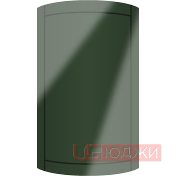 Фасад Эмаль Глянец 19мм Стандарт 6 полукруглый R300 высота 717-916мм