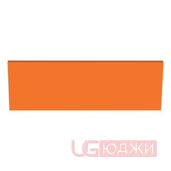 Цоколь прямой Эмаль Матовая 2300х150х19мм