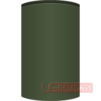 Фасад Эмаль Матовая 19мм Интегрированная ручка V1 полукруглый R300 высота 357-716мм