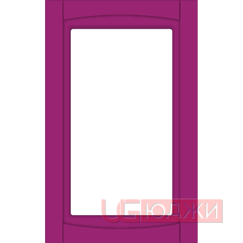 Фасад Эмаль Матовая 19мм Престиж Классика 66 Витрина