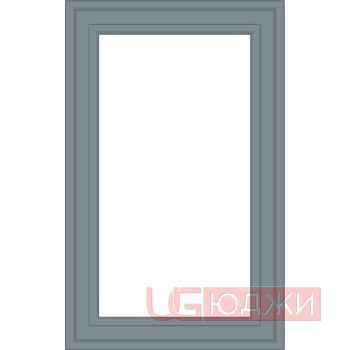 Фасад Эмаль Матовая 19мм Престиж Модерн 75 Витрина