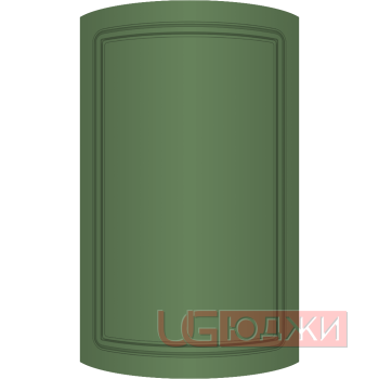 Фасад Эмаль Матовая 19мм Стандарт 1 полукруглый R300 высота 717-916мм