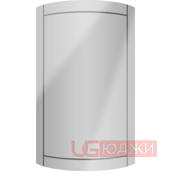 Фасад Эмаль Глянец 19мм Стандарт 6 полукруглый R300 высота 717-916мм