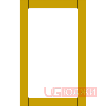 Фасад Эмаль Матовая 19мм Стандарт 6 Витрина