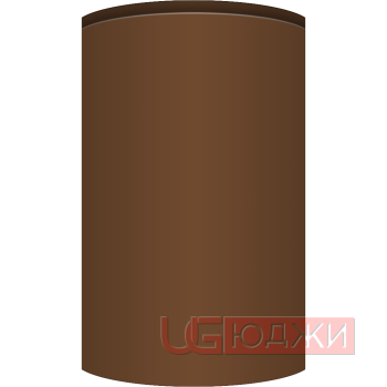 Фасад Эмаль Матовая 19мм Интегрированная ручка V1 полукруглый R300 высота 717-916мм