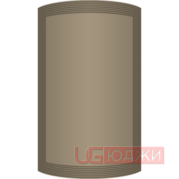 Фасад Эмаль Матовая 19мм Престиж Модерн 77 полукруглый R300 высота 717-916мм