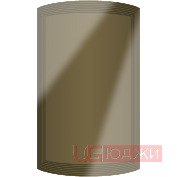 Фасад Эмаль Глянец 19мм Престиж Модерн 77 полукруглый R300 высота 717-916мм