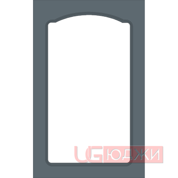 Фасад Эмаль Матовая 19мм Стандарт 3 Витрина