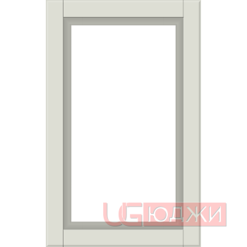 Фасад Эмаль Матовая 19мм Престиж Классика 67 Витрина