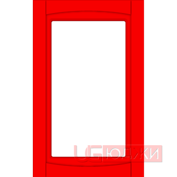 Фасад Эмаль Матовая 19мм Престиж Классика 66 Витрина