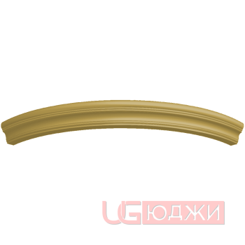 Карниз верхний полукруглый Эмаль Матовая R300х60мм