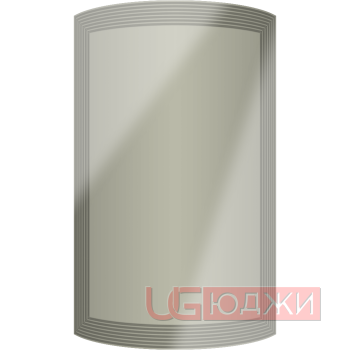 Фасад Эмаль Глянец 19мм Престиж Модерн 77 полукруглый R300 высота 717-916мм