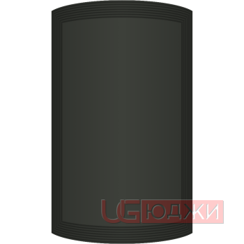 Фасад Эмаль Матовая 19мм Престиж Модерн 77 полукруглый R300 высота 717-916мм