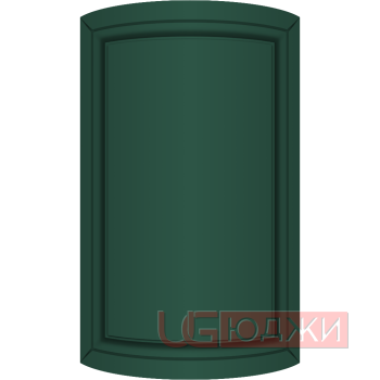 Фасад Эмаль Матовая 19мм Престиж Классика 71 полукруглый R300 высота 717-916мм