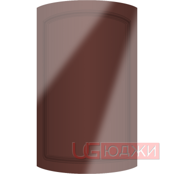 Фасад Эмаль Глянец 19мм Стандарт 11 полукруглый R300 высота 717-916мм