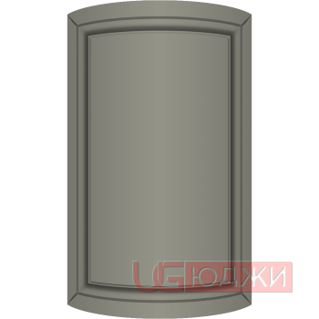 Фасад Эмаль Матовая 19мм Престиж Классика 71 полукруглый R300 высота 717-916мм